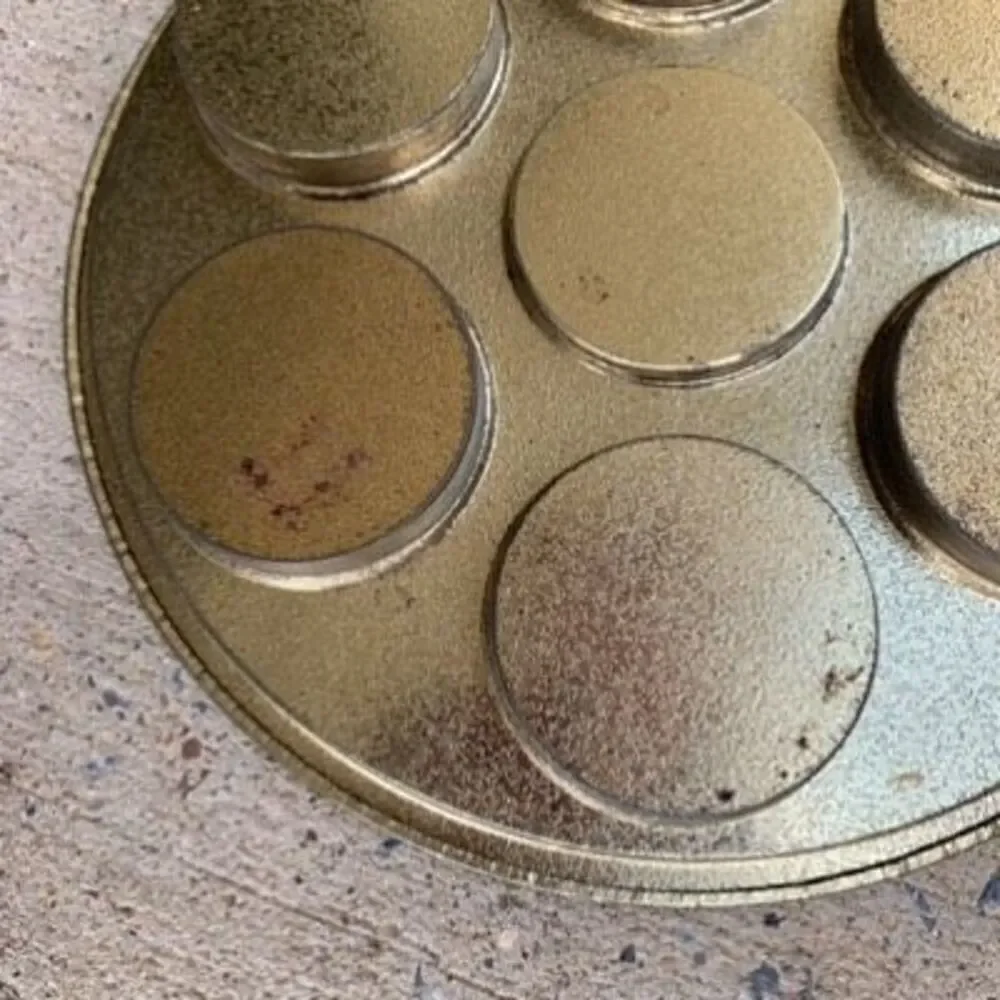 Florida Vintage 11” Souvenir Floral Metal Drink Tray